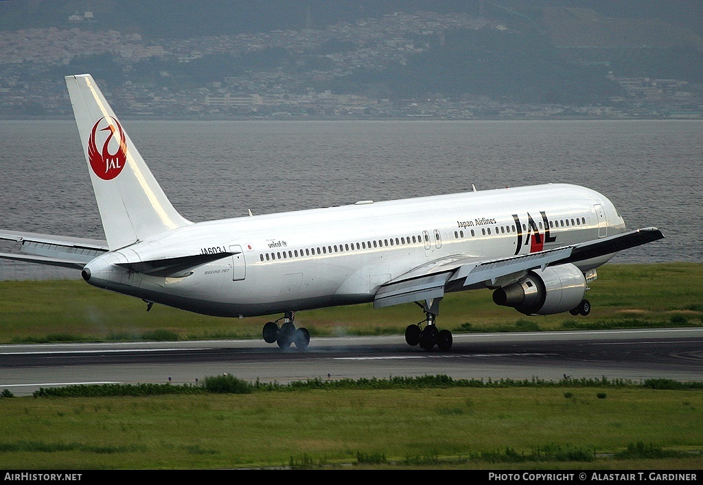 Aircraft Photo of JA603J | Boeing 767-346/ER | Japan Airlines - JAL | AirHistory.net #41440