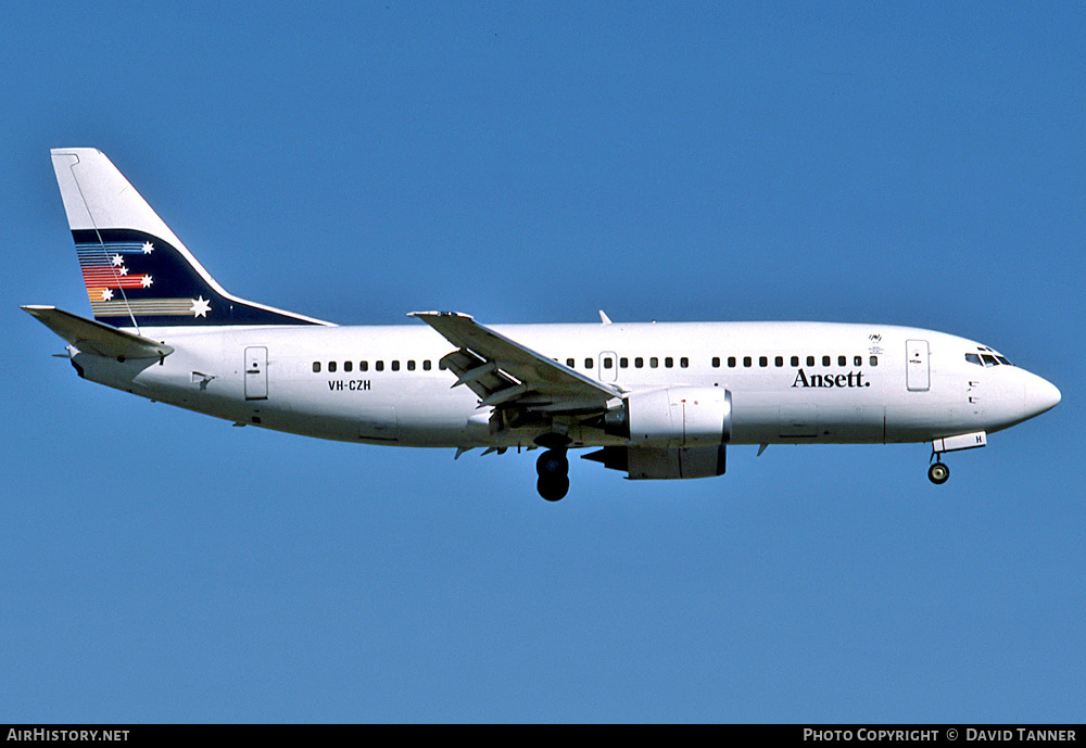 Aircraft Photo of VH-CZH | Boeing 737-377 | Ansett | AirHistory.net #41446