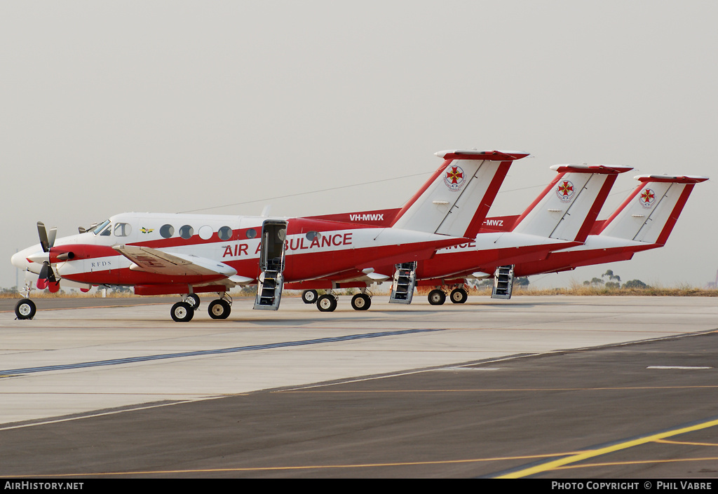 Aircraft Photo of VH-MWX | Beech B200 Super King Air | Royal Flying Doctor Service - RFDS | AirHistory.net #41459