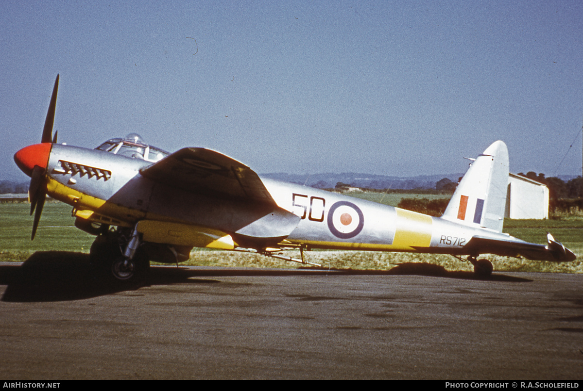 Aircraft Photo of RS712 | De Havilland D.H. 98 Mosquito TT35 | UK - Air Force | AirHistory.net #41462