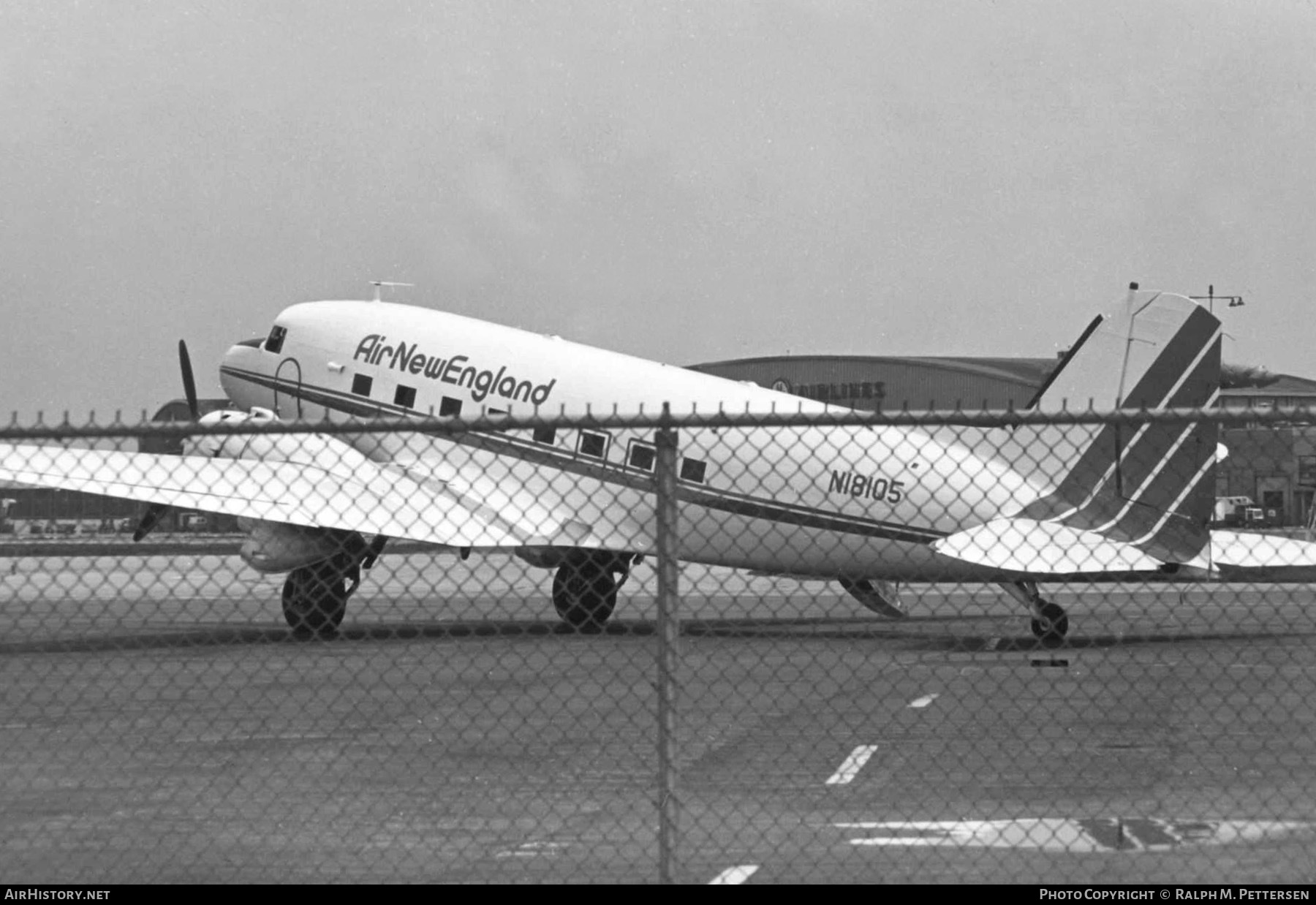 Aircraft Photo of N18105 | Douglas DST-A-207 | Air New England | AirHistory.net #41463