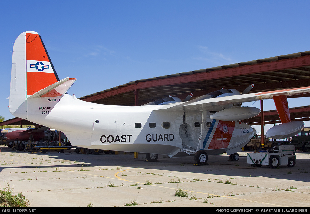 Aircraft Photo of N216HU / 7238 | Grumman HU-16C Albatross | USA - Coast Guard | AirHistory.net #41476