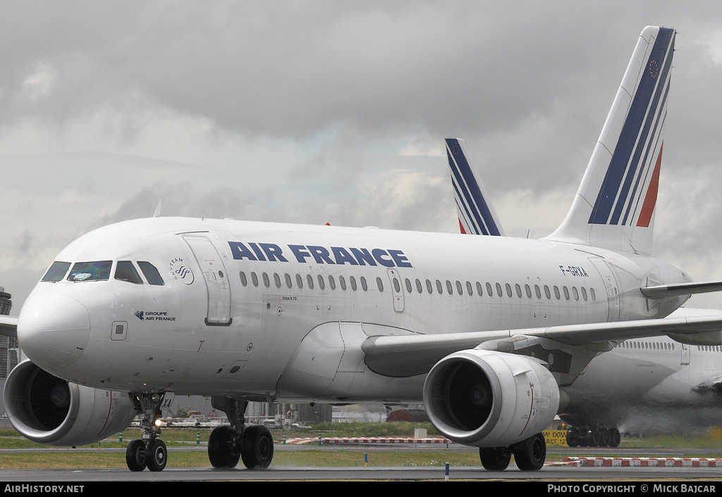 Aircraft Photo of F-GRXA | Airbus A319-111 | Air France | AirHistory.net #41488