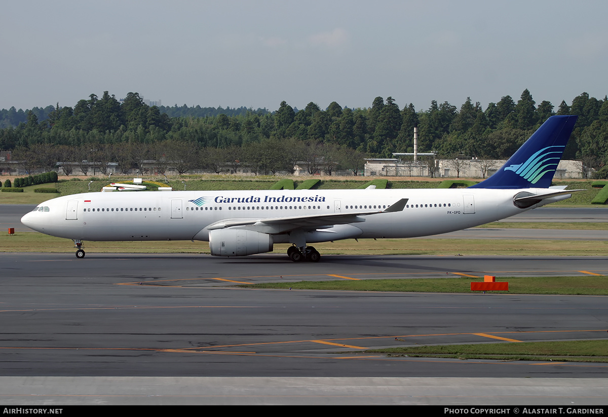 Aircraft Photo of PK-GPD | Airbus A330-341 | Garuda Indonesia | AirHistory.net #41495