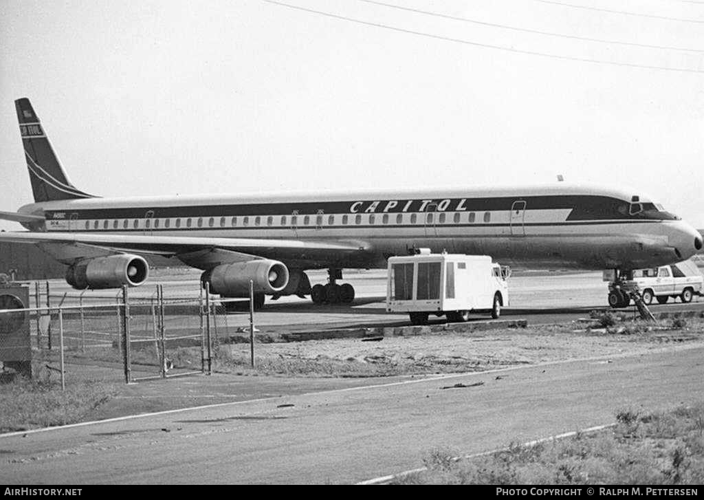 Aircraft Photo of N4910C | McDonnell Douglas DC-8-63CF | Capitol Airways | AirHistory.net #41501