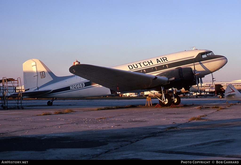 Aircraft Photo of N25653 | Douglas DC-3A | Dutch Air | AirHistory.net