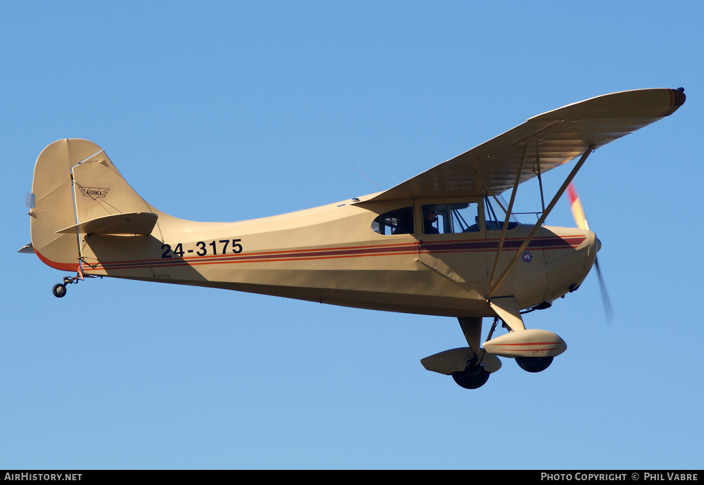 Aircraft Photo of 24-3175 | Aeronca 11AC Chief | AirHistory.net #41546