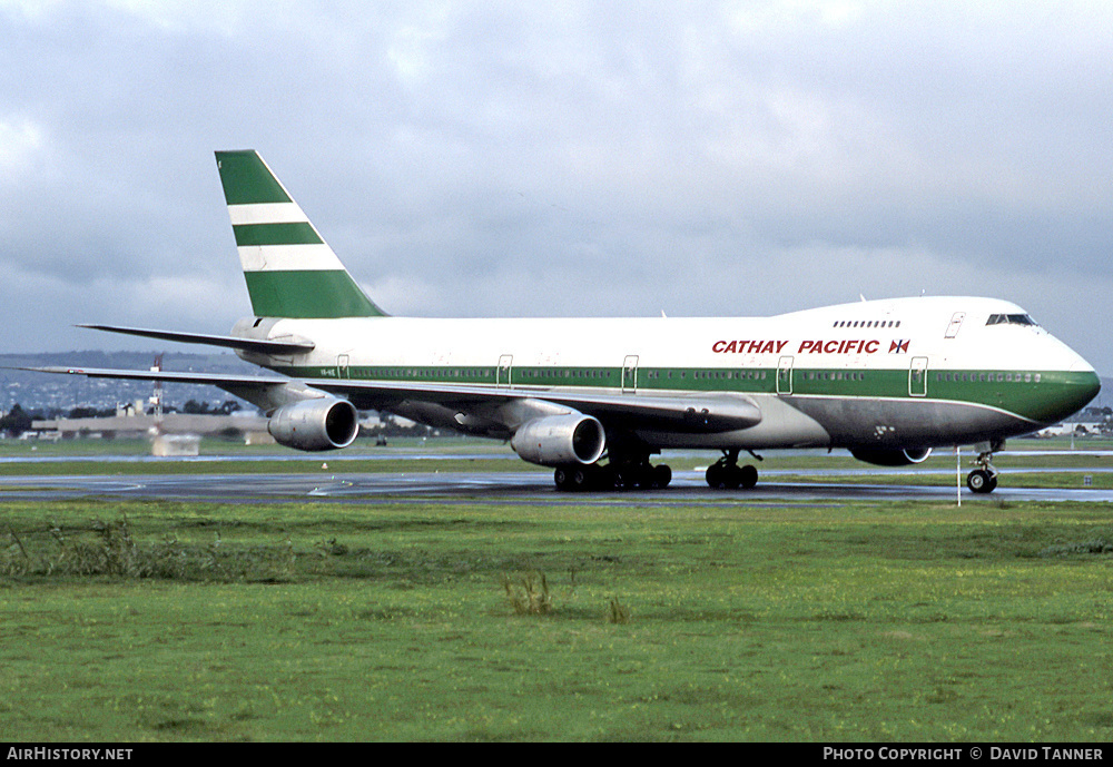Aircraft Photo of VR-HIE | Boeing 747-267B | Cathay Pacific Airways | AirHistory.net #41585