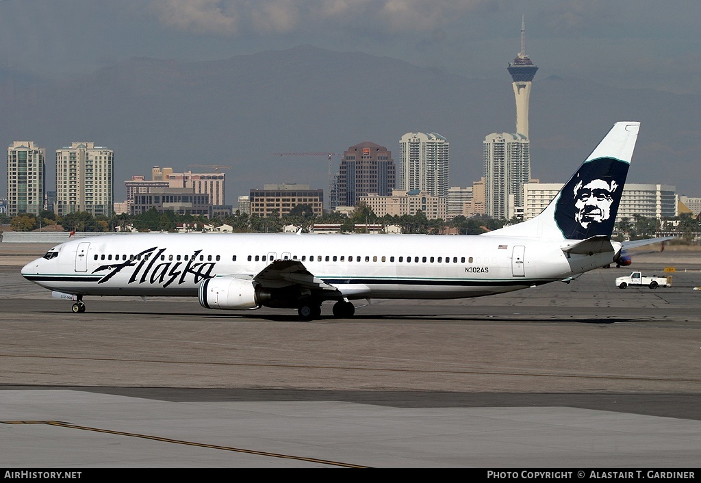 Aircraft Photo of N302AS | Boeing 737-990 | Alaska Airlines | AirHistory.net #41587