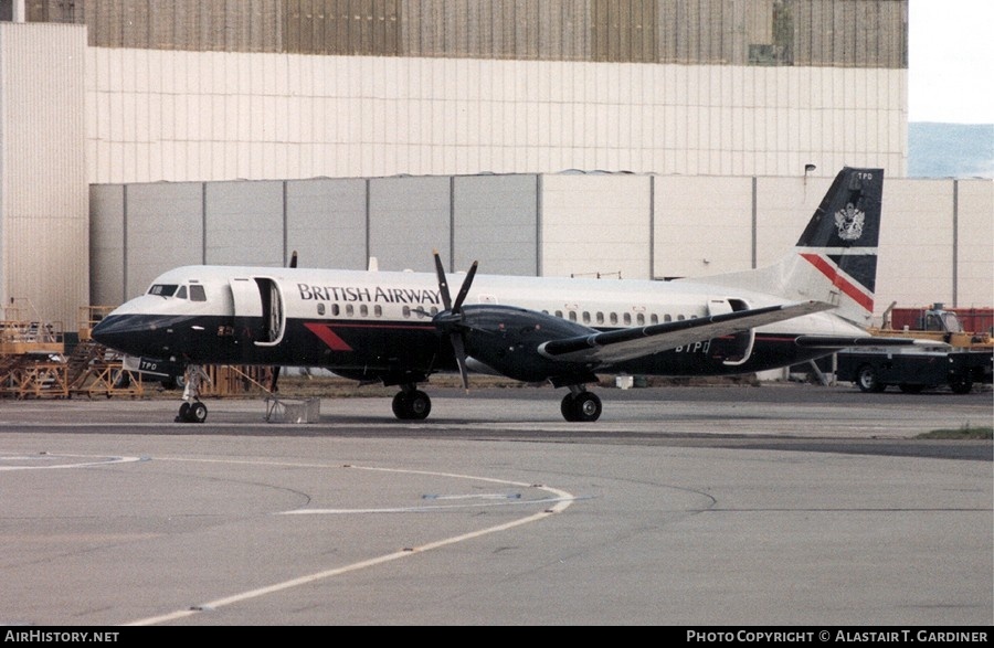 Aircraft Photo of G-BTPD | British Aerospace ATP | British Airways | AirHistory.net #41588