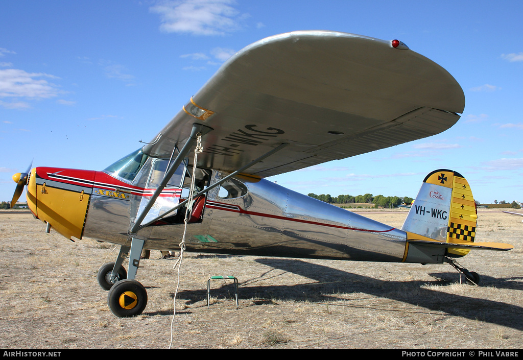 Aircraft Photo of VH-WKG | Cessna 140 | AirHistory.net #41593