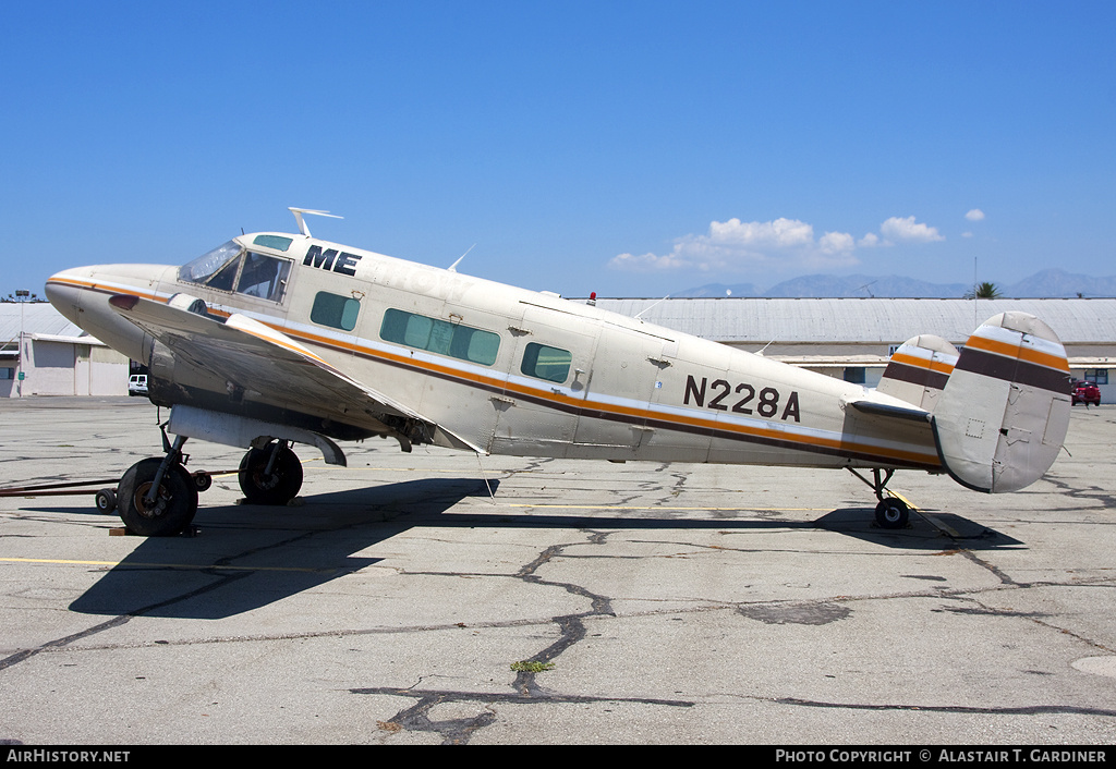 Aircraft Photo of N228A | Beech H18 | Methow Aviation | AirHistory.net #41601