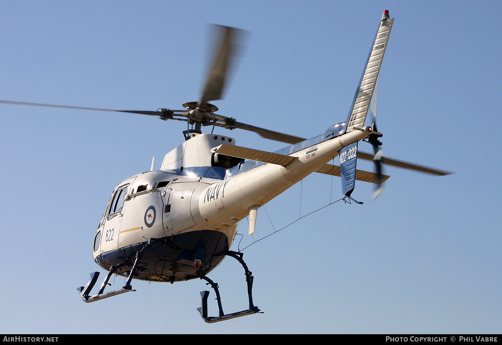 Aircraft Photo of N22-022 | Aerospatiale AS-350B Squirrel | Australia - Navy | AirHistory.net