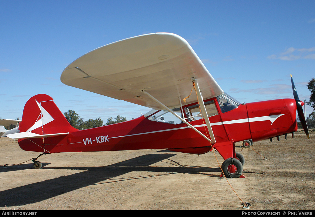 Aircraft Photo of VH-KBK | Auster J-1B Aiglet | AirHistory.net #41610