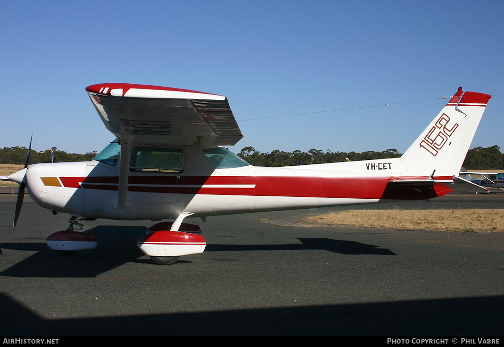 Aircraft Photo of VH-CET | Cessna 152 | AirHistory.net #41612