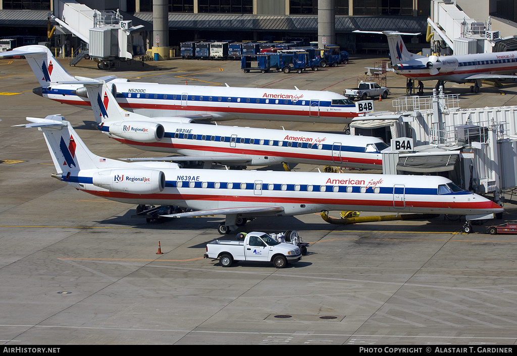 Aircraft Photo of N639AE | Embraer ERJ-145LR (EMB-145LR) | American Eagle | AirHistory.net #41617