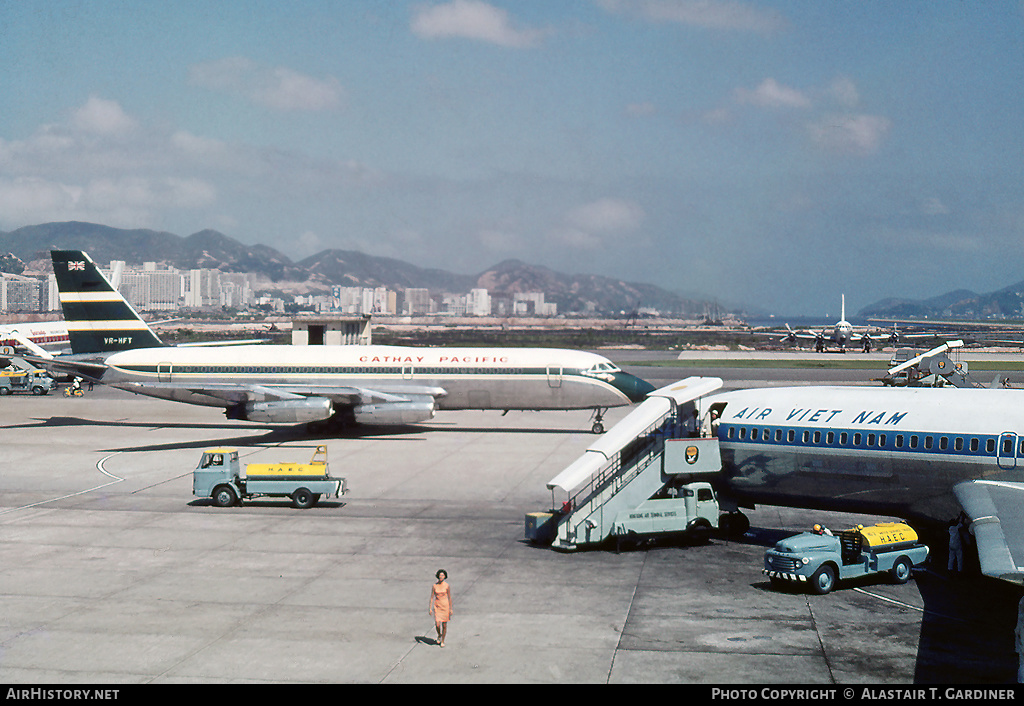 Aircraft Photo of VR-HFT | Convair 880M (22M-3) | Cathay Pacific Airways | AirHistory.net #41621