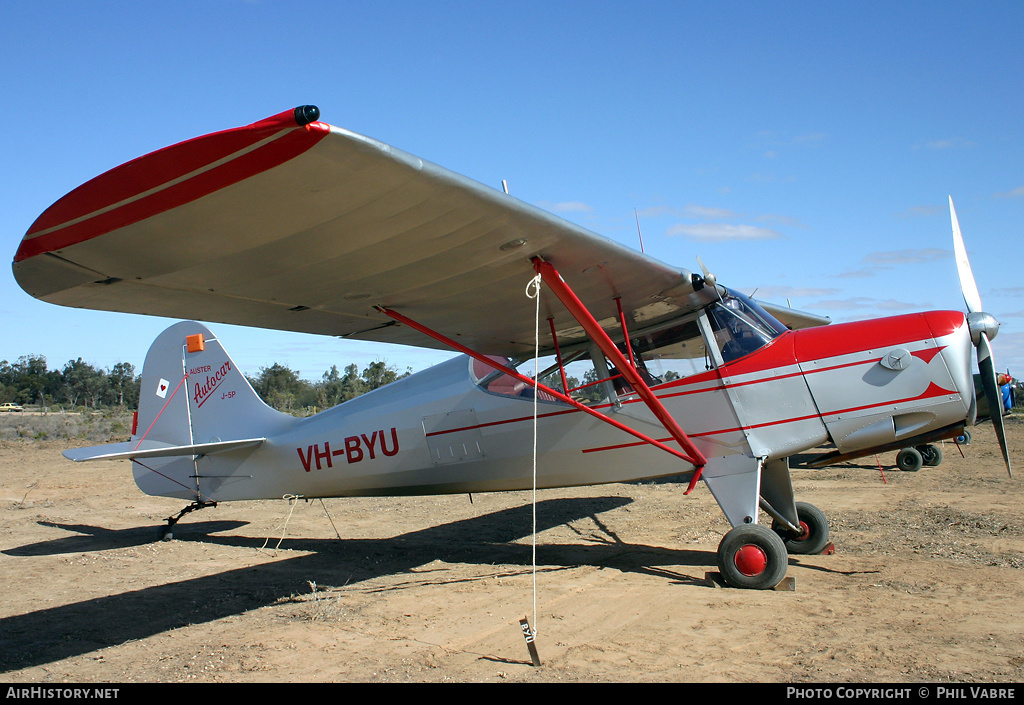 Aircraft Photo of VH-BYU | Auster J-5P Autocar | AirHistory.net #41629