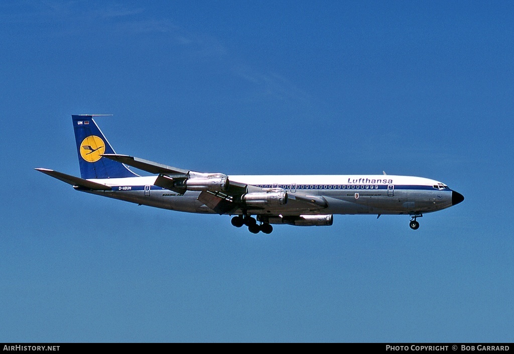 Aircraft Photo of D-ABUM | Boeing 707-330B | Lufthansa | AirHistory.net #41649