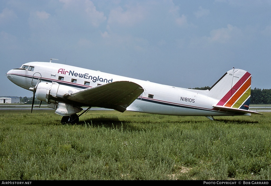 Aircraft Photo of N18105 | Douglas DST-A-207 | Air New England | AirHistory.net #41657