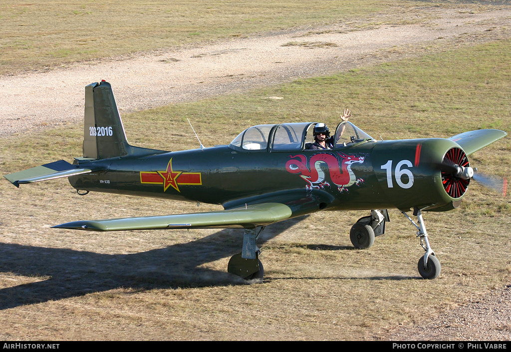 Aircraft Photo of VH-XXB | Nanchang CJ-6A | China - Air Force | AirHistory.net #41694