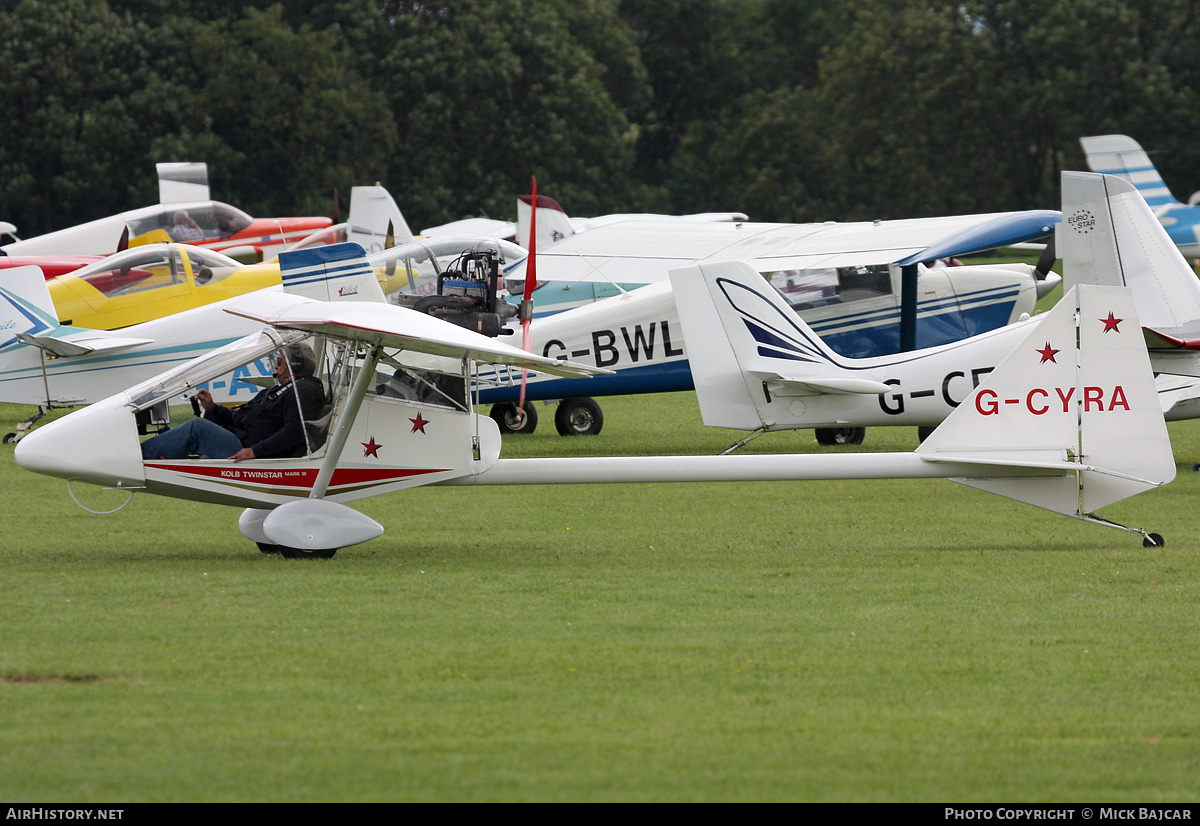 Aircraft Photo of G-CYRA | Kolb Twinstar MK-3 (Modified) | AirHistory.net #41702