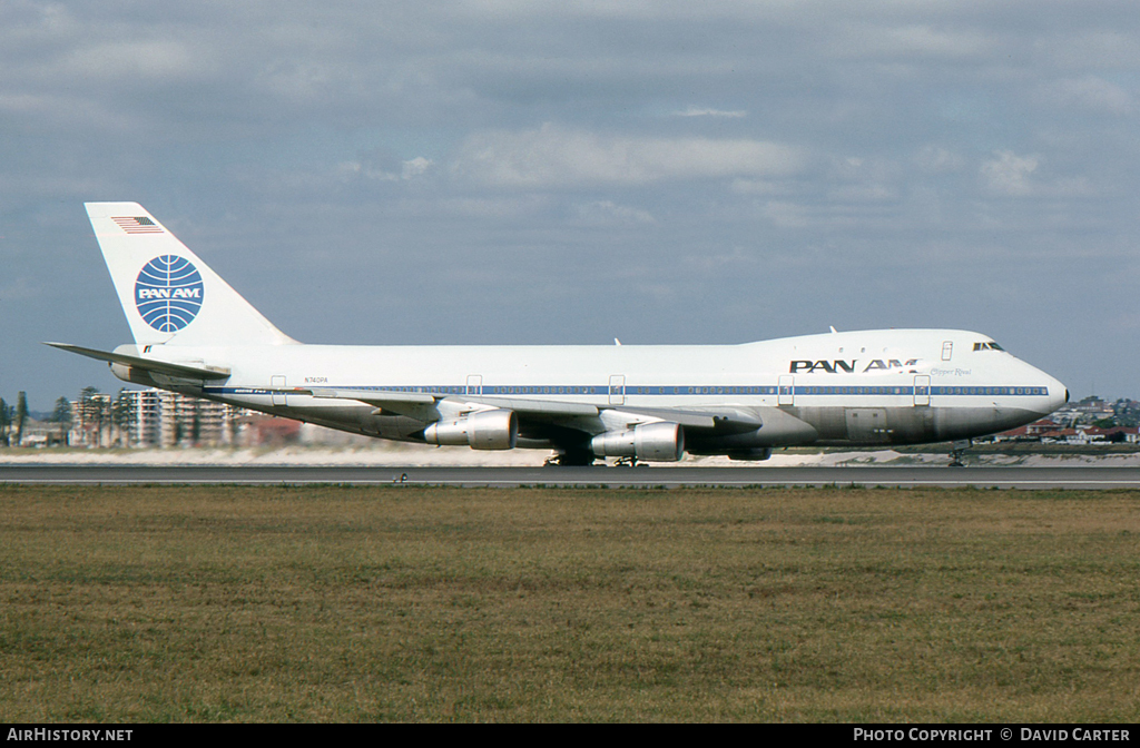 Aircraft Photo of N740PA | Boeing 747-121 | Pan American World Airways - Pan Am | AirHistory.net #41711