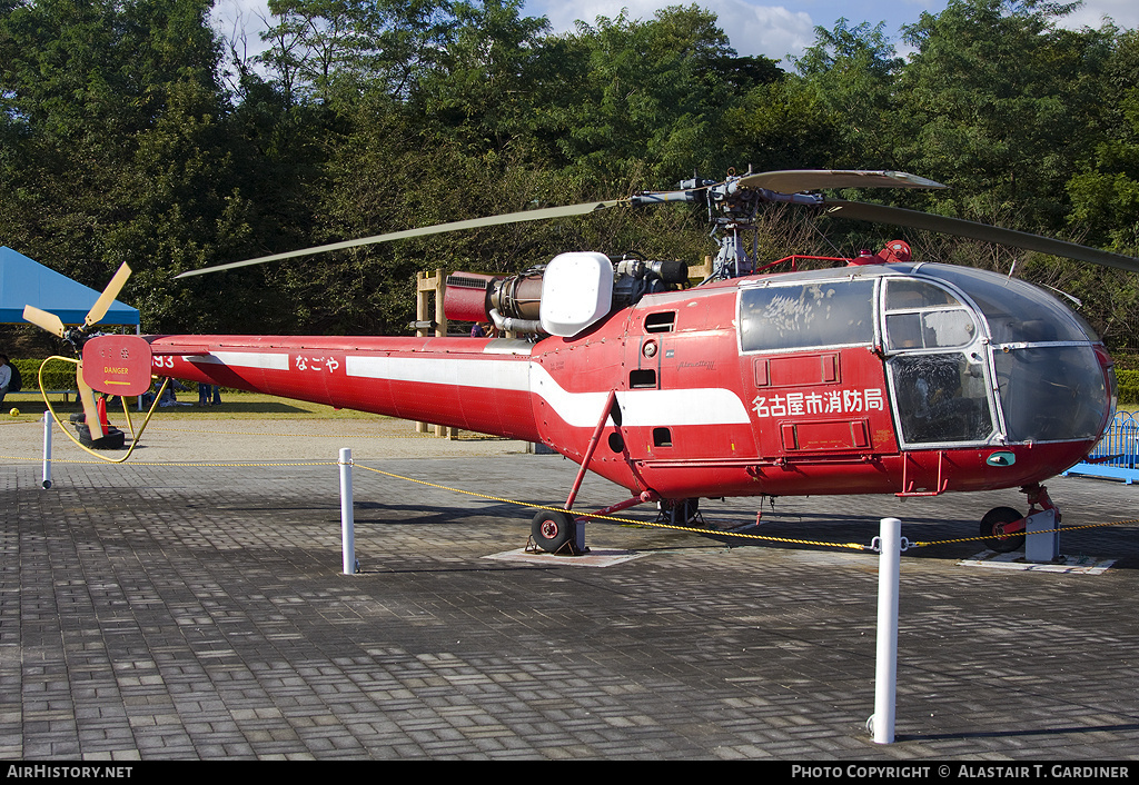 Aircraft Photo of JA9093 | Aerospatiale SA-316B Alouette III | Nagoya Municipal Firefighting Aviation Unit | AirHistory.net #41716