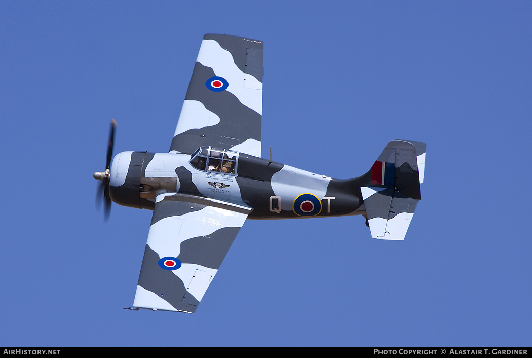 Aircraft Photo of N5833 | Grumman FM-2 Wildcat | Commemorative Air Force | UK - Navy | AirHistory.net #41717