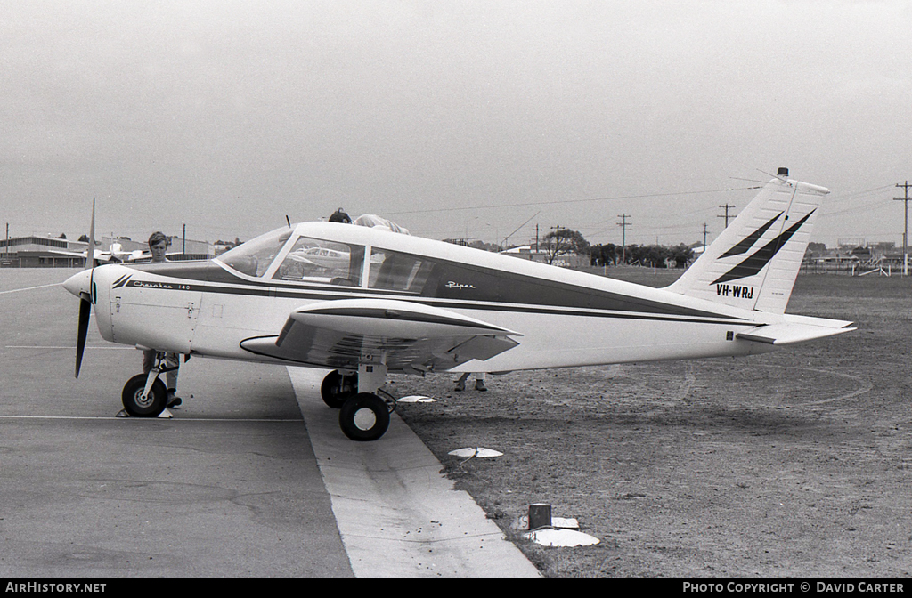 Aircraft Photo of VH-WRJ | Piper PA-28-140 Cherokee | AirHistory.net #41724