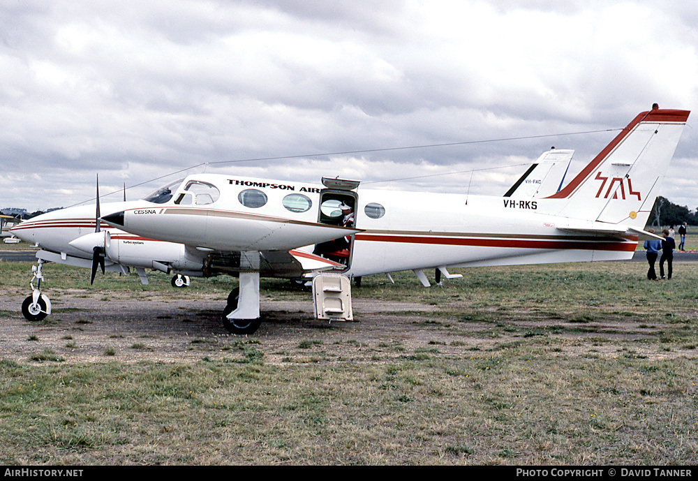Aircraft Photo of VH-RKS | Cessna 340 | Thompson Airlines | AirHistory.net #41732