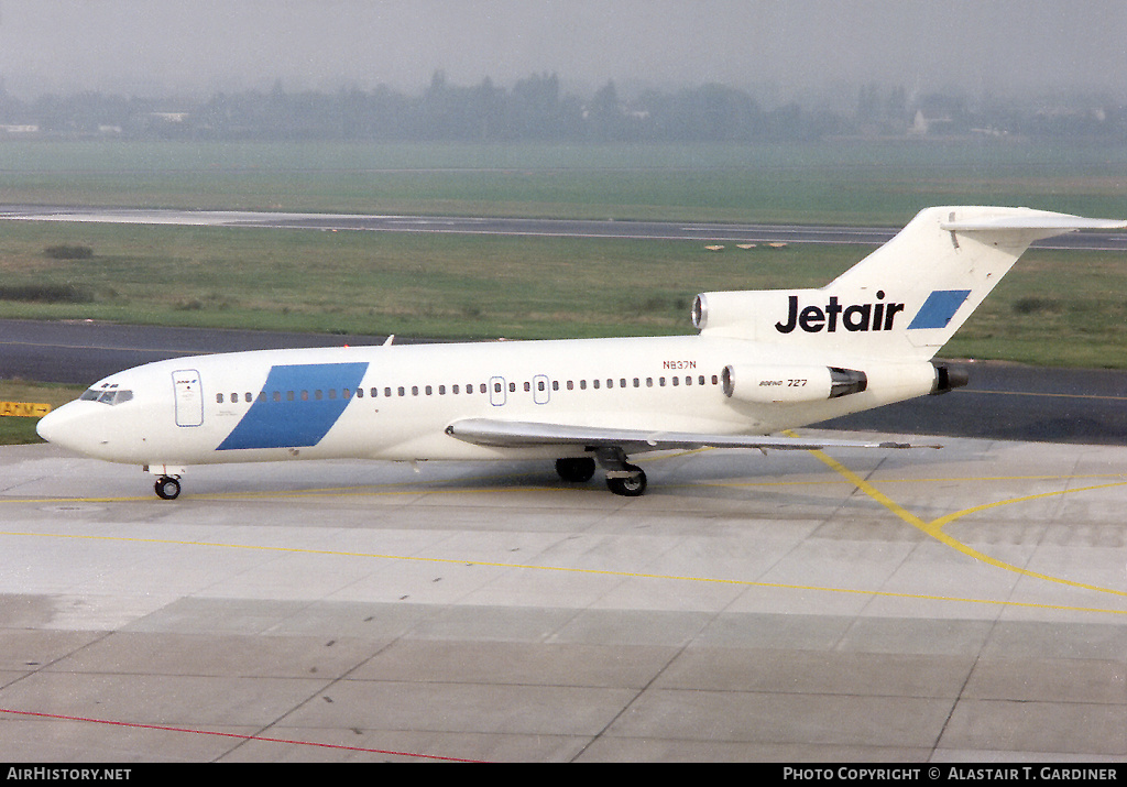 Aircraft Photo of N837N | Boeing 727-51 | Jetair | AirHistory.net #41740