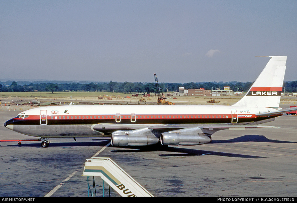 Aircraft Photo of G-AVZZ | Boeing 707-138B | Laker Airways | AirHistory.net #41757