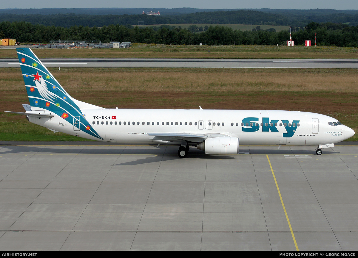 Aircraft Photo of TC-SKH | Boeing 737-8BK | Sky Airlines | AirHistory.net #41766