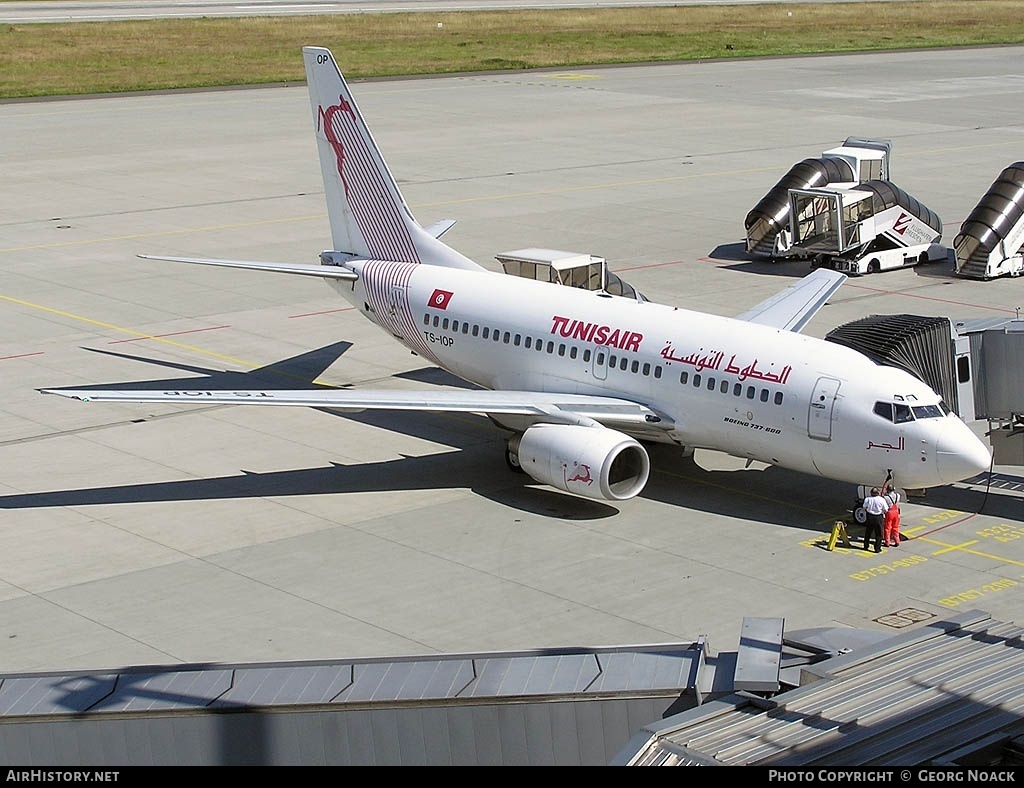 Aircraft Photo of TS-IOP | Boeing 737-6H3 | Tunisair | AirHistory.net #41774