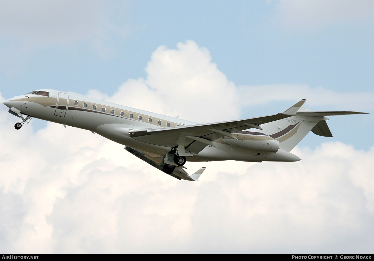 Aircraft Photo of VP-BOS | Bombardier Global Express (BD-700-1A10) | AirHistory.net #41789