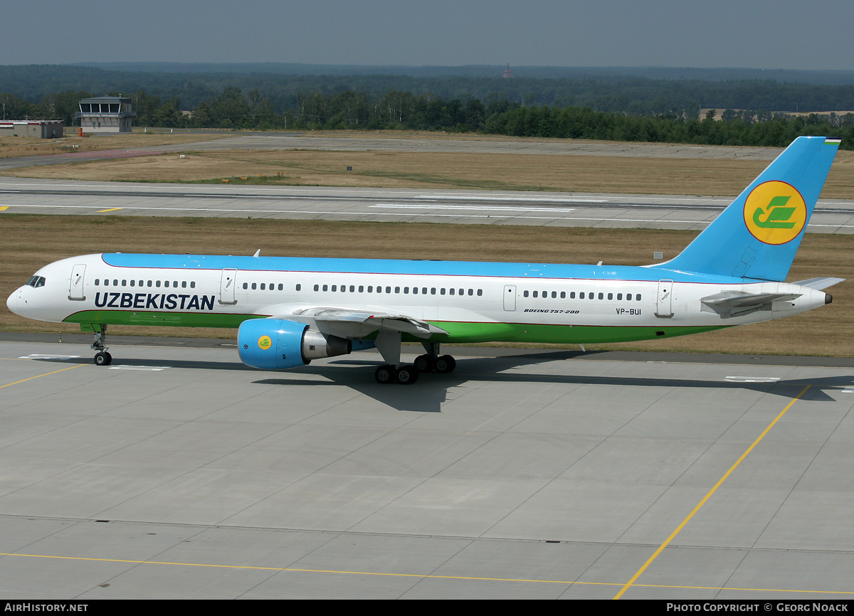 Aircraft Photo of VP-BUI | Boeing 757-231 | Uzbekistan Airways | AirHistory.net #41792