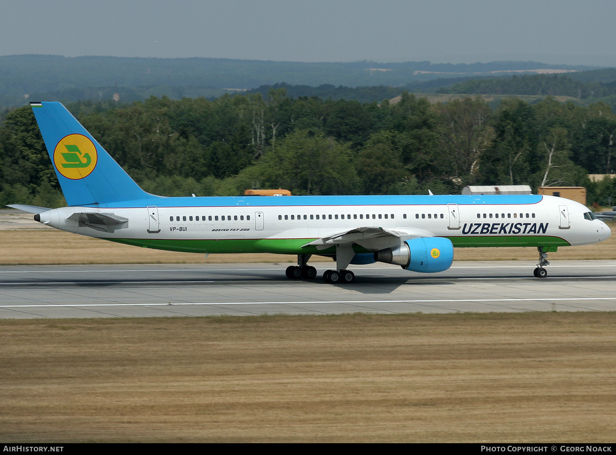 Aircraft Photo of VP-BUI | Boeing 757-231 | Uzbekistan Airways | AirHistory.net #41793