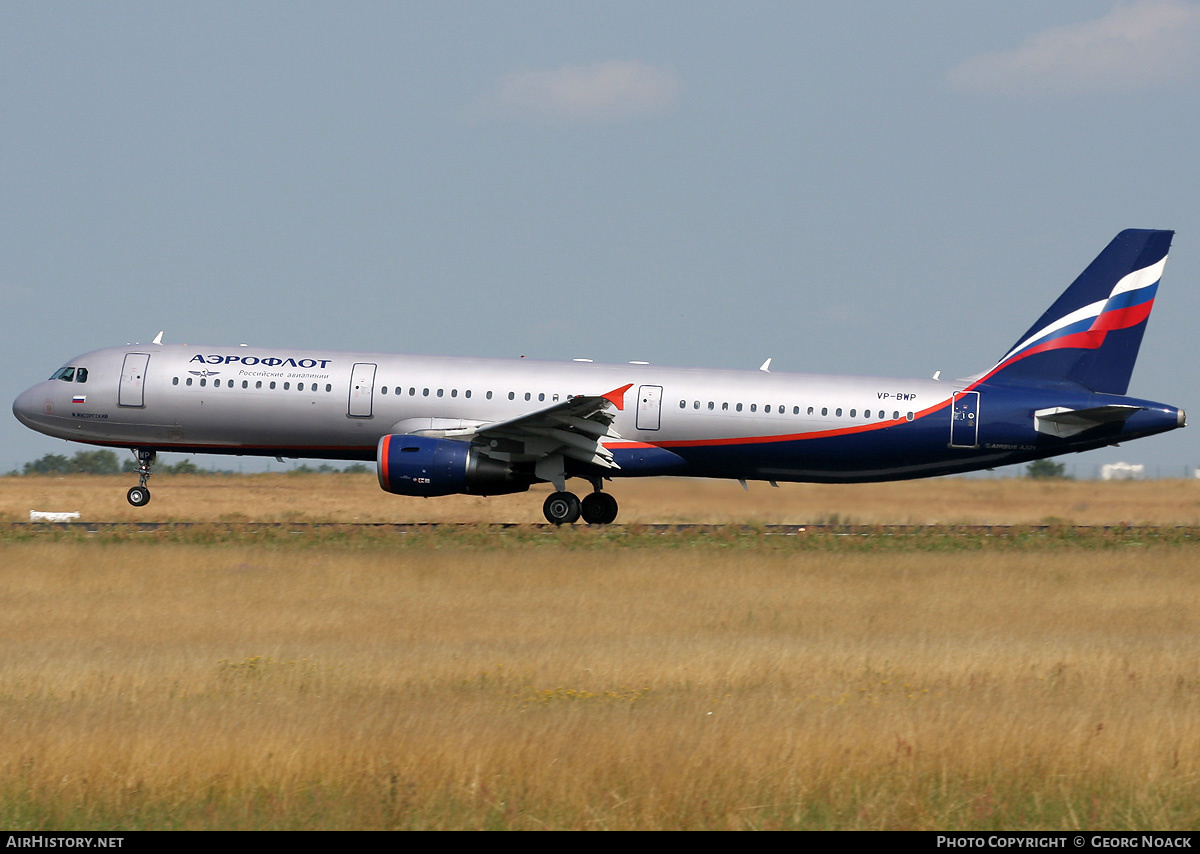 Aircraft Photo of VP-BWP | Airbus A321-211 | Aeroflot - Russian Airlines | AirHistory.net #41797