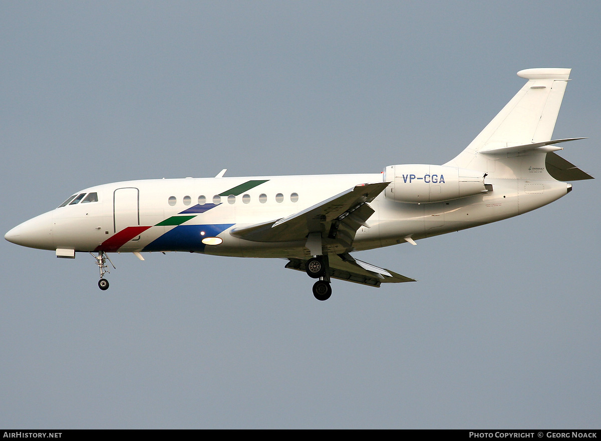 Aircraft Photo of VP-CGA | Dassault Falcon 2000 | AirHistory.net #41799