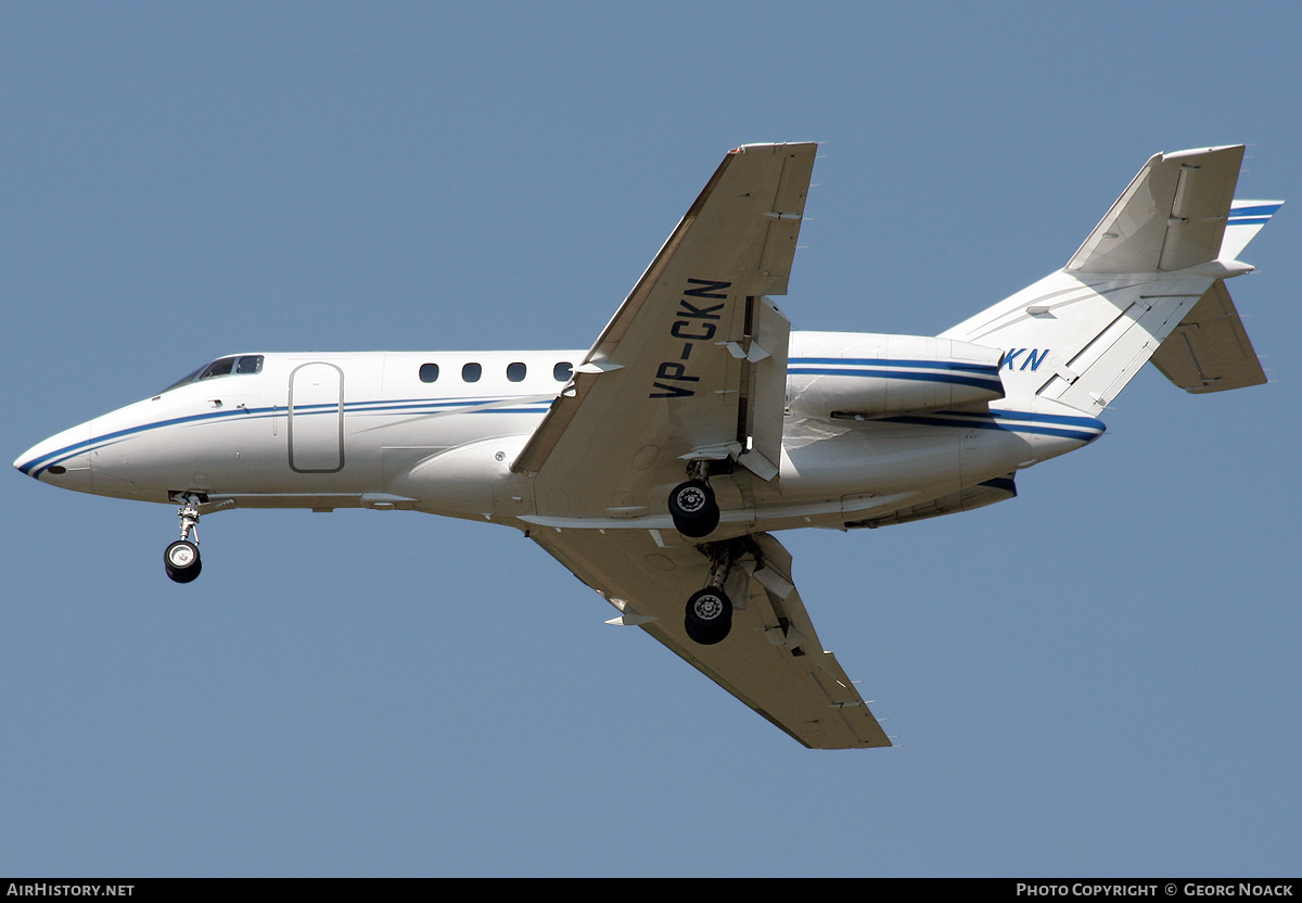 Aircraft Photo of VP-CKN | Raytheon Hawker 800XP | AirHistory.net #41801