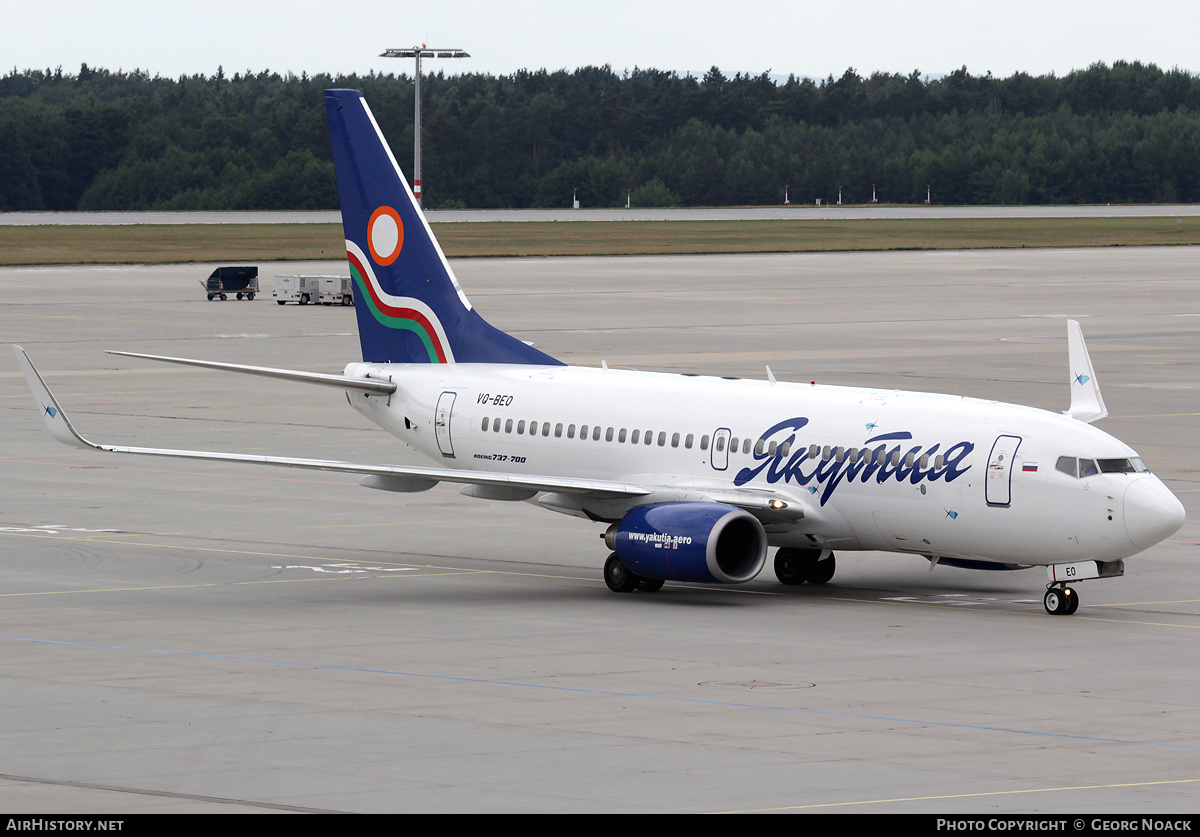 Aircraft Photo of VQ-BEO | Boeing 737-76Q | Yakutia Airlines | AirHistory.net #41802