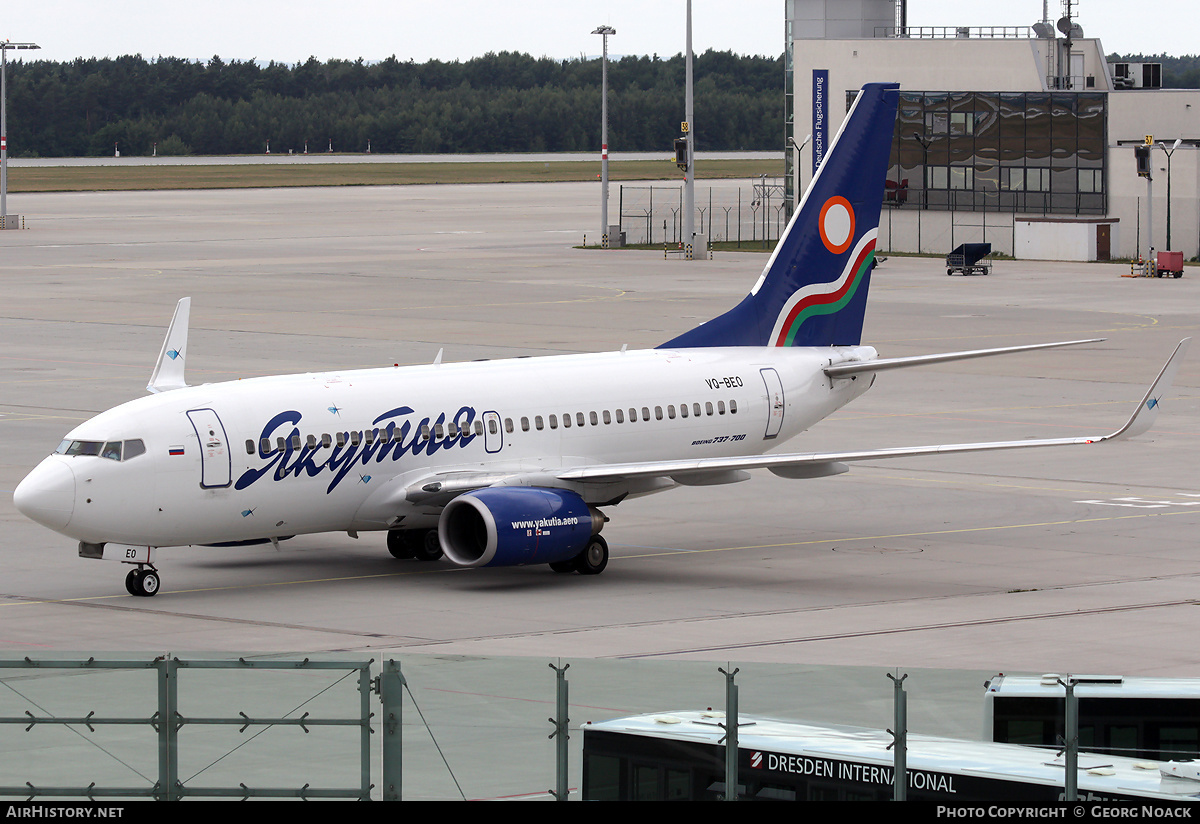 Aircraft Photo of VQ-BEO | Boeing 737-76Q | Yakutia Airlines | AirHistory.net #41803