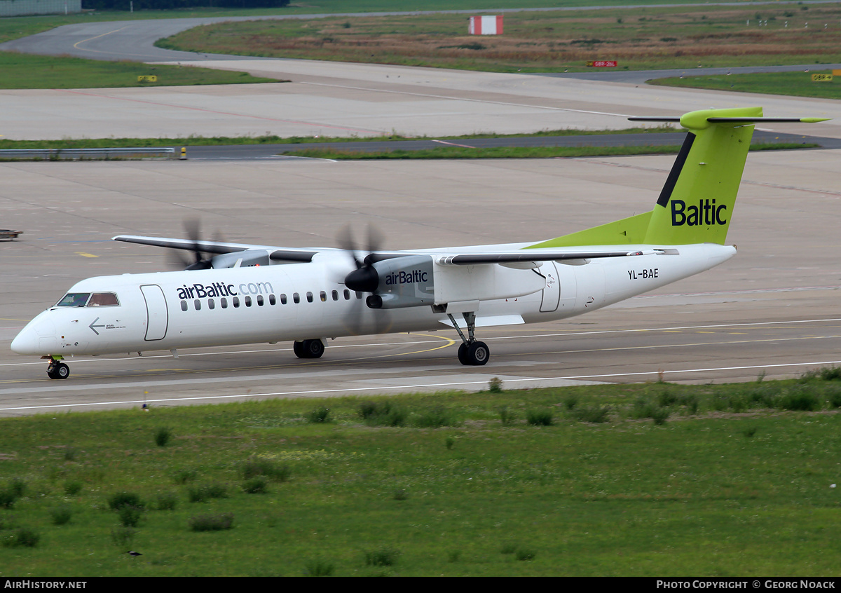 Aircraft Photo of YL-BAE | Bombardier DHC-8-402 Dash 8 | AirBaltic | AirHistory.net #41818