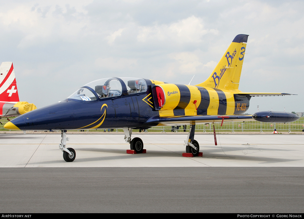 Aircraft Photo of YL-KSS | Aero L-39C Albatros | Baltic Bees Jet Team | AirHistory.net #41825