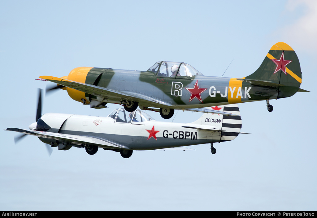 Aircraft Photo of G-JYAK | Yakovlev Yak-50 | Russia - Air Force | AirHistory.net #41829