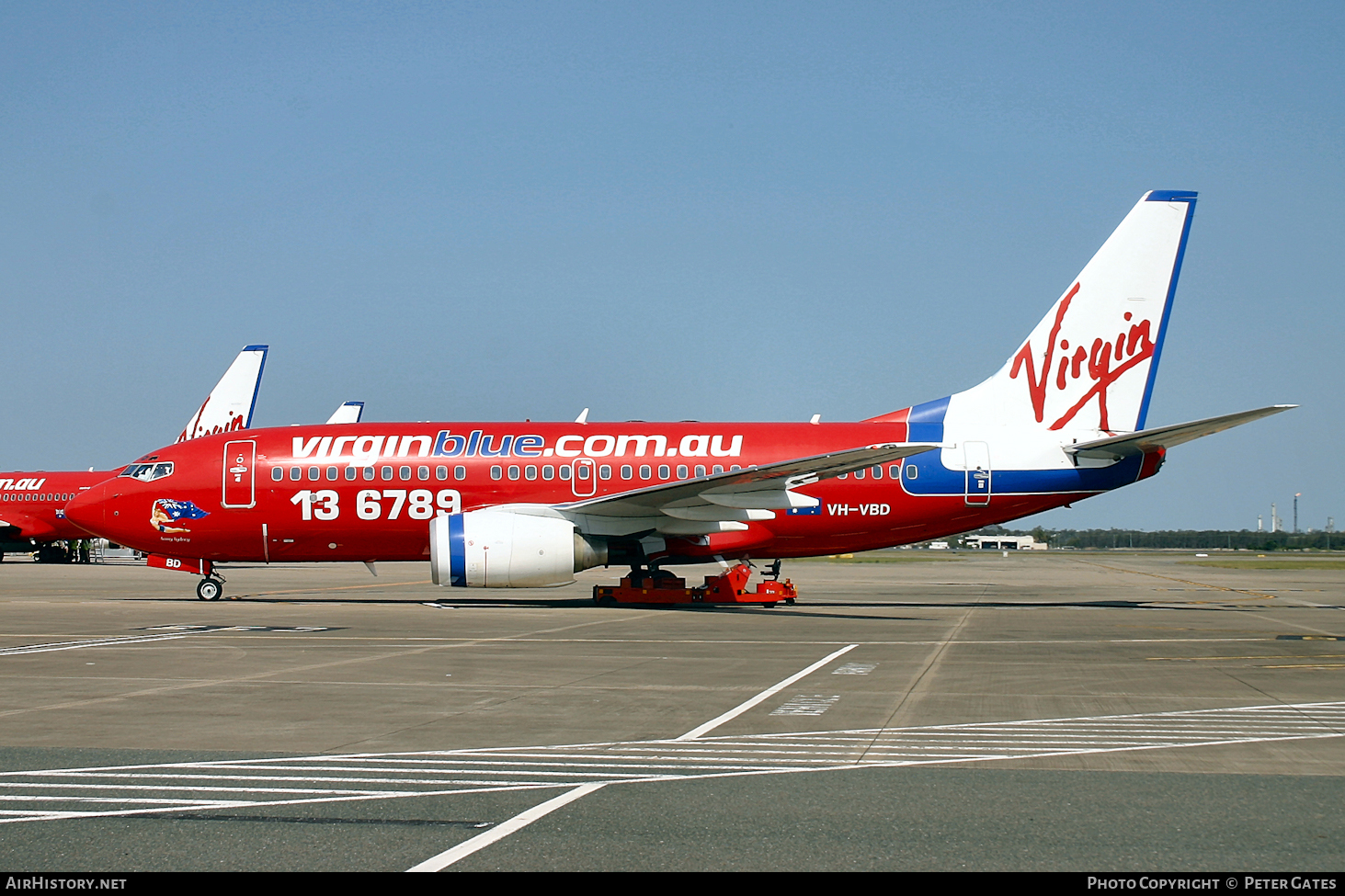 Aircraft Photo of VH-VBD | Boeing 737-7Q8 | Virgin Blue Airlines | AirHistory.net #41831