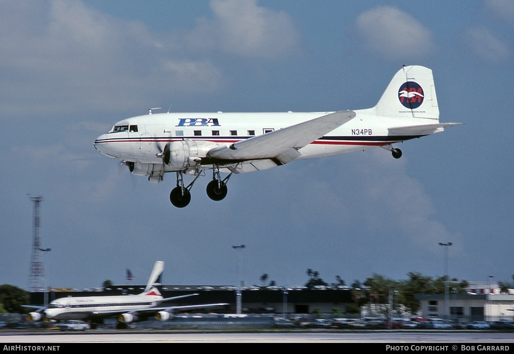 Aircraft Photo of N34PB | Douglas DC-3A | PBA - Provincetown-Boston Airline | AirHistory.net #41835