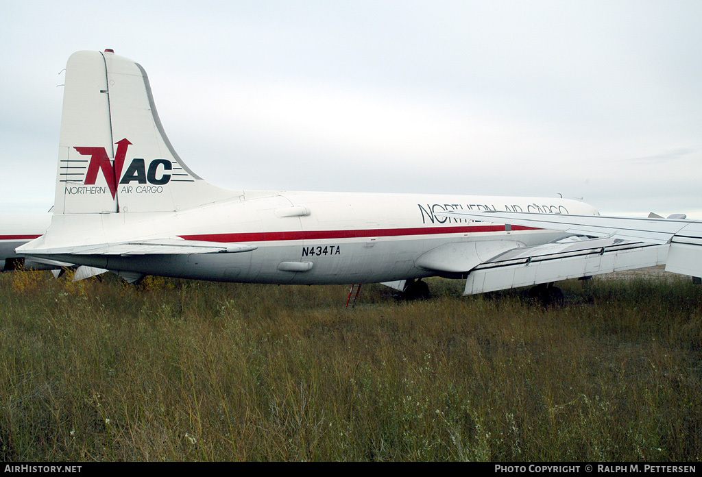 Aircraft Photo of N434TA | Douglas DC-6B(ST) | Northern Air Cargo - NAC | AirHistory.net #41847