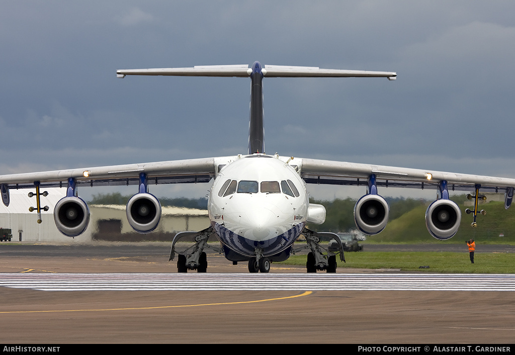 Aircraft Photo of G-LUXE | British Aerospace BAe-146-301/ARA | FAAM - Facility for Airborne Atmospheric Measurements | AirHistory.net #41866